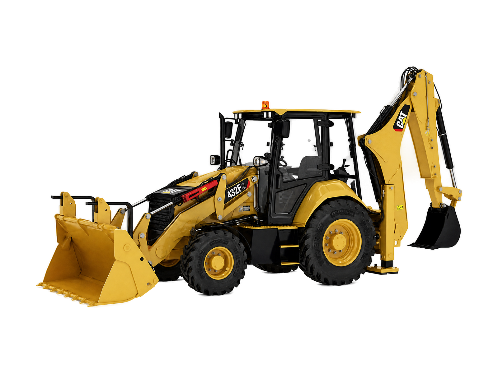 Tractopelle CAT 432F